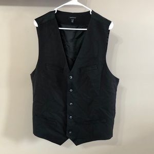 Van Heusen size XL black vest